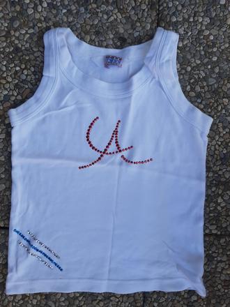 Tričko skinny velk. 7/8 rokov., 122