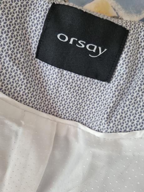 Bielo-modré sako orsay 40, orsay,40