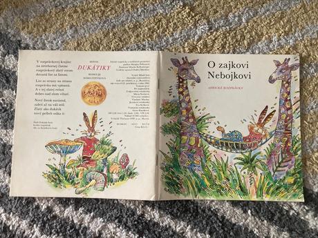 O zajkovi nebojkovi -prvé vyd.1985, 