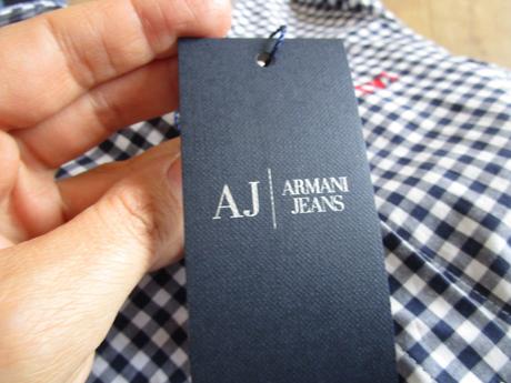 Košeľa armani jeans, armani,m / xs