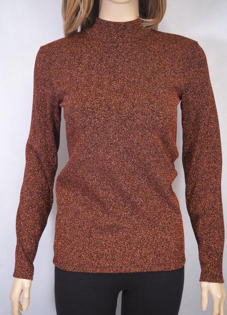 Luxusný trblietavý top hallhuber, m