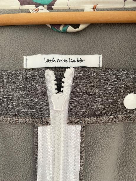 Little white dandelion lwd softshelova bunda, s