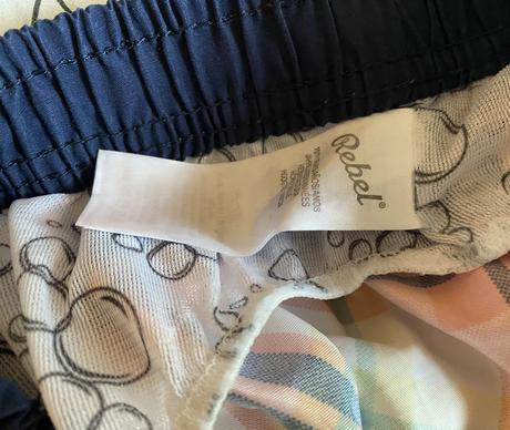 Krátke nohavice - plavky  zn. rebel v. 146, rebel,146