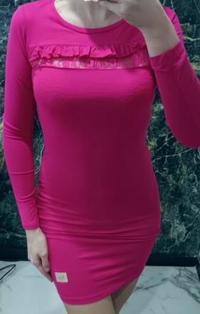 Luxusne saty s cipkou,