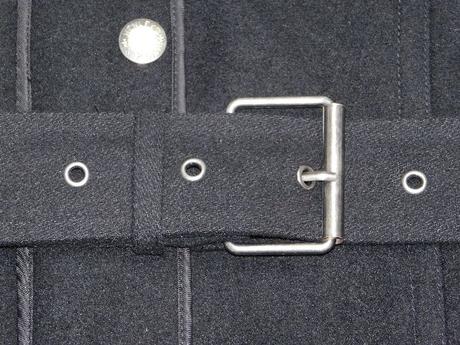 Damsky trendy vlneny kabatik, 38