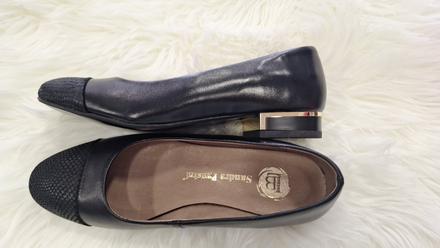 Dámske kožené topánky 2783 ca, 37