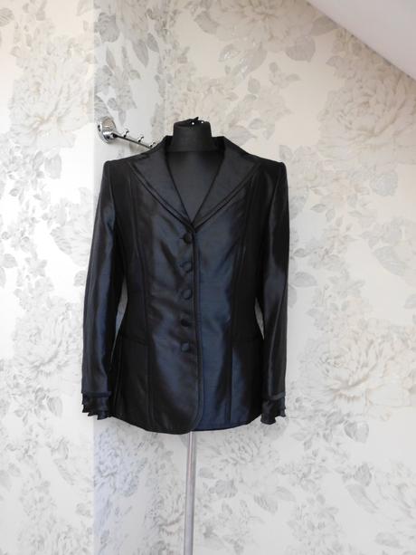 Luxusny hodvabny blejzer/sako, 40