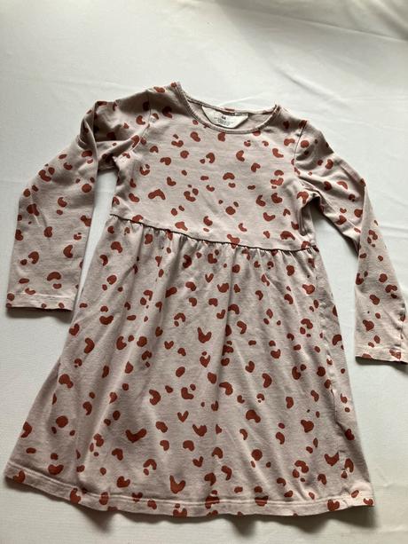 Šaty s dlhým rukávom, h&m,110