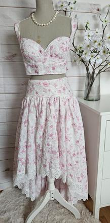 Krásny set sukňa + top, l