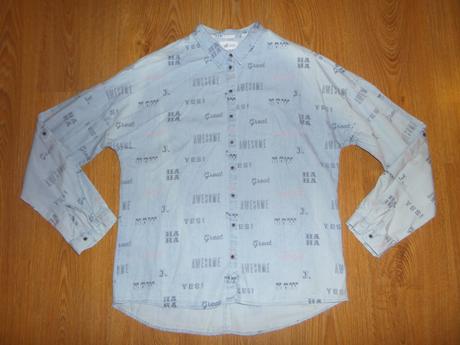 Košeľa s písmenkami, m