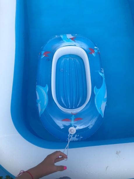 Nafukovací čln pre bábätko, 