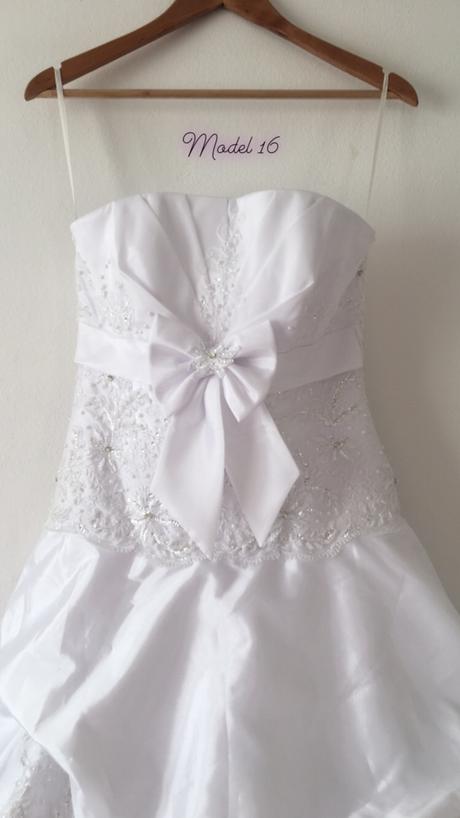 Biele spoločenské šaty 36-40 zn.jasmine, 36 / 38 / 40