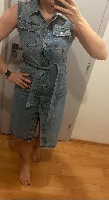 Riflove saty s opaskom zara, zara,m