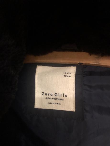 Páperová bunda - top stav, zara,140