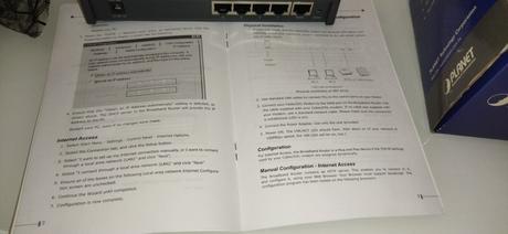 Internet router planet xrt-401d, 