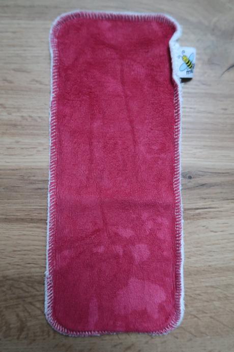 Krátká vkládací plena bordó 2 ks, majab