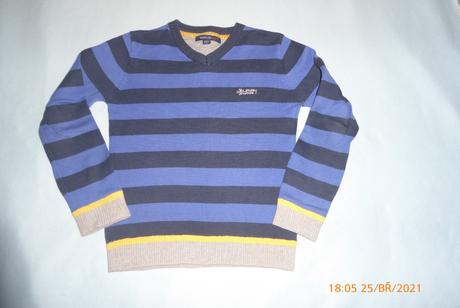 Tenší jarný sveter,v.134,aj do školy, reserved,134