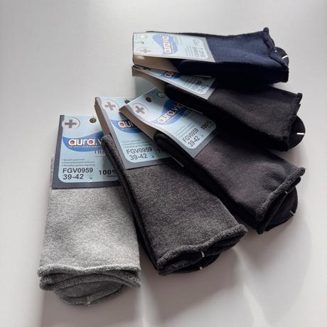 Pánske thermo ponožky so zdravotnou gumičkou fgv09, 39 / 40 / 42 / 44 / 46