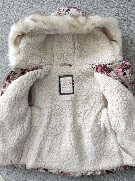 Predám zimnú bundu 18-24m, f&f,74