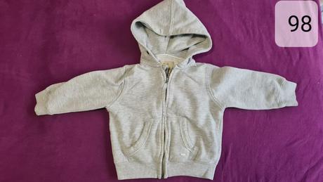 Mikina seda na zips, zara,98