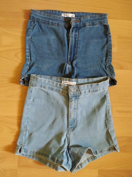 Krátke rifľové nohavice, sinsay,36