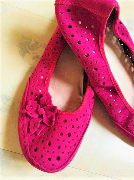 Kožené semišové balerínky, rieker,38