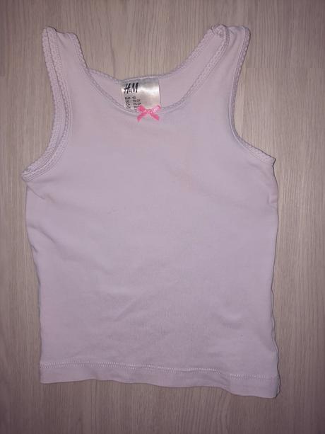 5x dievčenské tielko, h&m,92