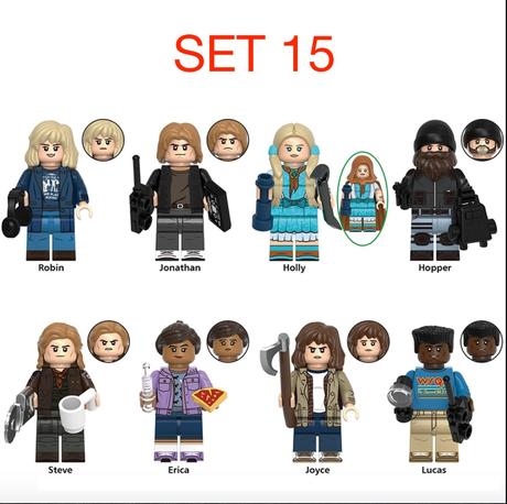 Mix postavičiek - typ lego - nové, nehrané,