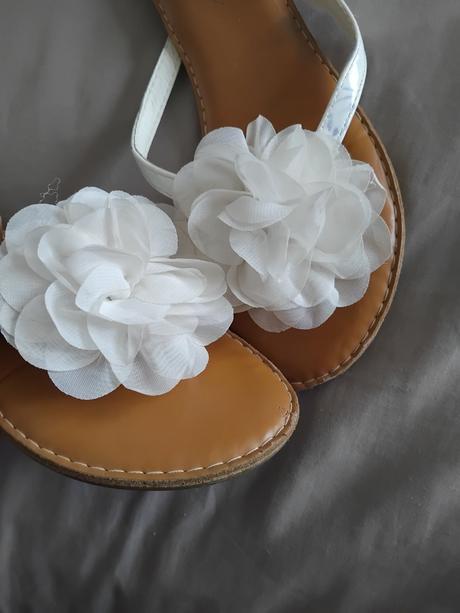 Šľapky žabky kvetinka, 37