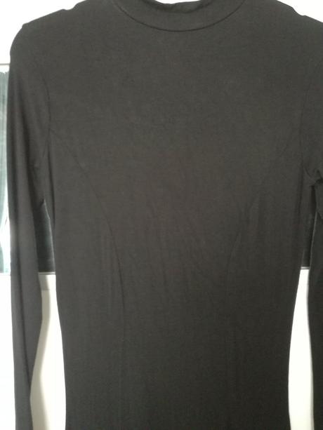 Maxi saty cierne bavlnene, s