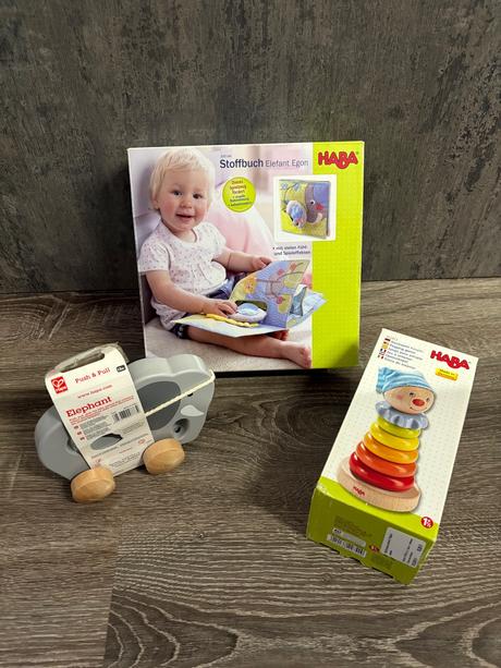 Haba a hape balik hraciek pre male detičky, 