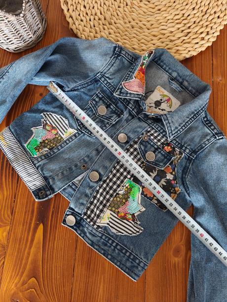 Riflová bunda desigual 122-128, desigual,122