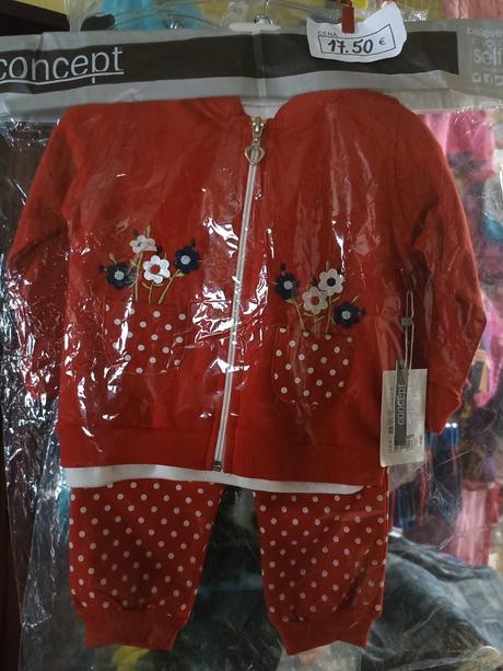 Detská súprava 3 kusy tričko, tepláky, bundička, 62 - 92