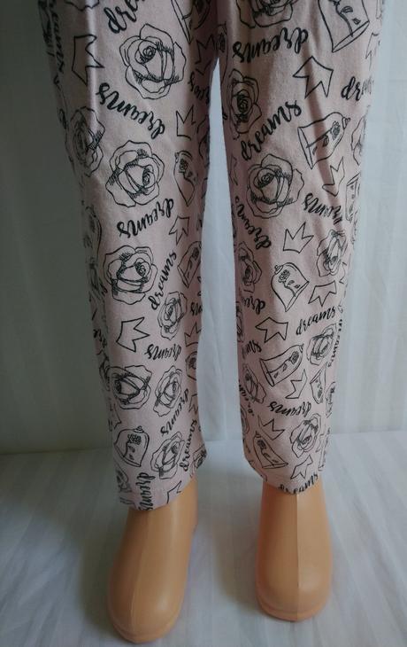 Dievčenské ružové pyžamové nohavice, motív, disney, disney,98