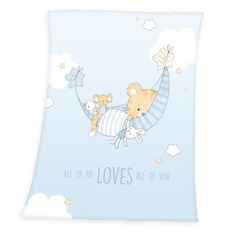 Soft fleece deka malý tigrík 75/100,