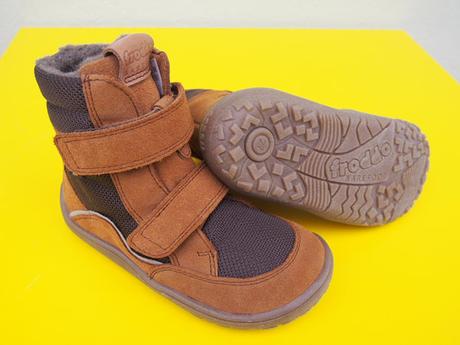 Detské barefoot zimné topánky froddo cognac membrá, froddo,23 - 35