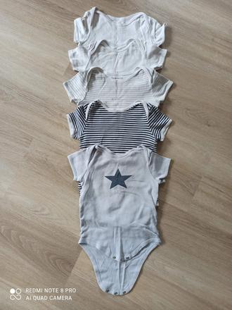 Body s krátkym rukávom veľ.98, fox & bunny,98