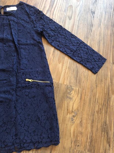 Čipkované šaty h&m, h&m,122