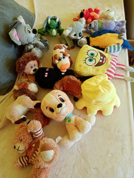 Plyšové hračky rôzne, 