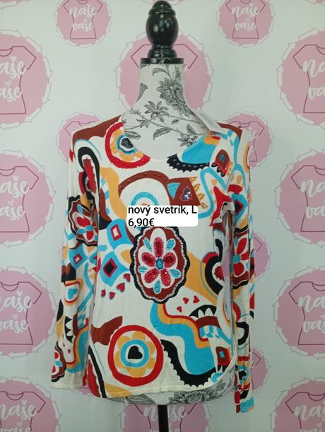 Nový elastický svetrík, l