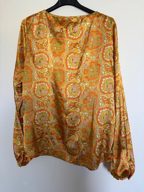 Lindex m viral satenova bluzka s prekrasnym boho v, lindex,m