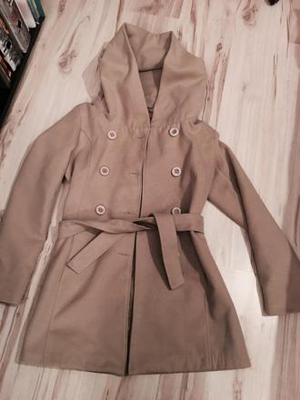 Béžový kabát dámsky new yorker s, s