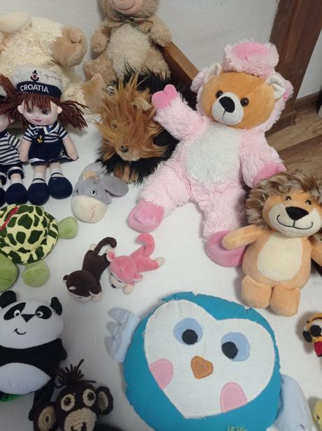Mega set plyšových hračiek top stav, 