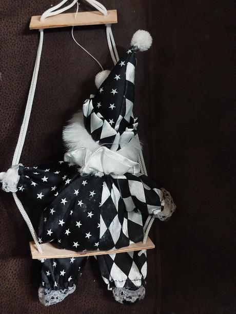 Šašo na hojdačke dekorácia, 