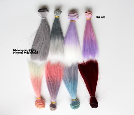 Vlasy pre handmade tvorbu,