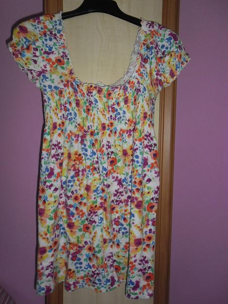 Letné šatky, h&m,s