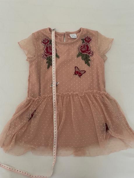 Krásne čipkovane šaty s vysivkami, lindex,92