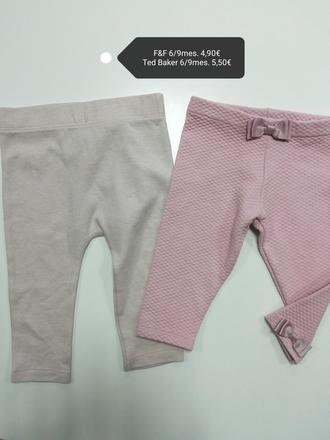 Ružové legíny s mašličkami, 74