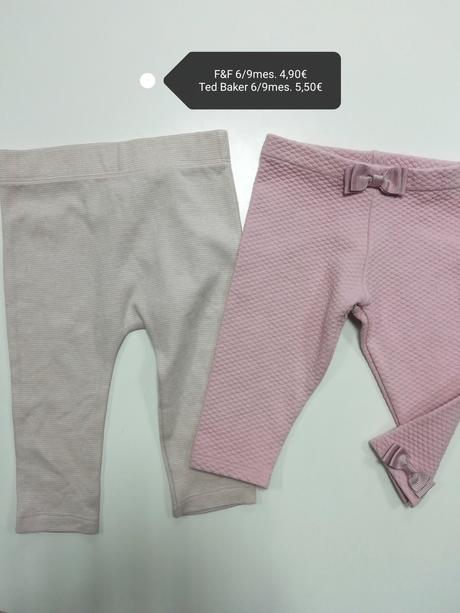 Ružové legíny s mašličkami, 74