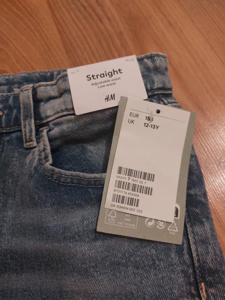 Dievčenské rifle, h&m,158